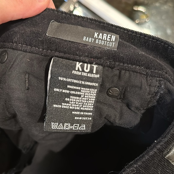 Black bootcut Kut - Picture 5 of 5
